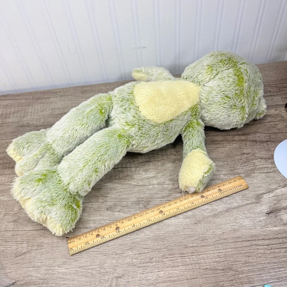 Frog Plush, Stuffed‎ Animal, Plush Toy, Fiesta, Long Legs, Green/Yellow